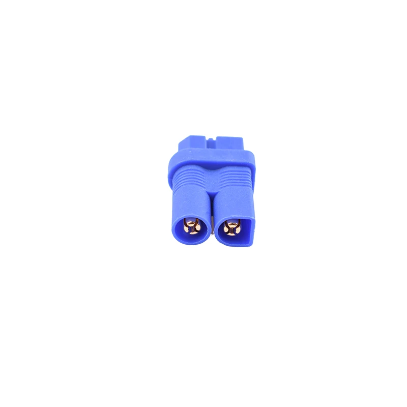 Adaptateur Mini EC3 (mâle) vers XT60 (femelle) bleu RC, 2 pièces, sans fil