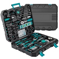 Home Repair Tool Kit - 198 Piece General Home/Auto Repair Tool Set, General Mechanic Tool Set, General Household Tool Kit, Perfe