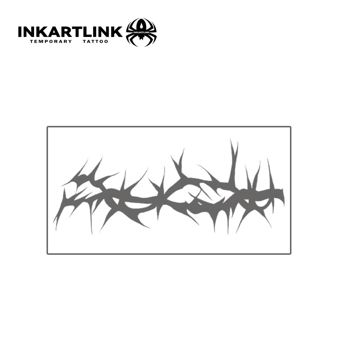 3 pcs Thorns Temporary Tattoo,Lasts To 15 Days New Technology Magic Waterproof Semi Permanent Sticker.