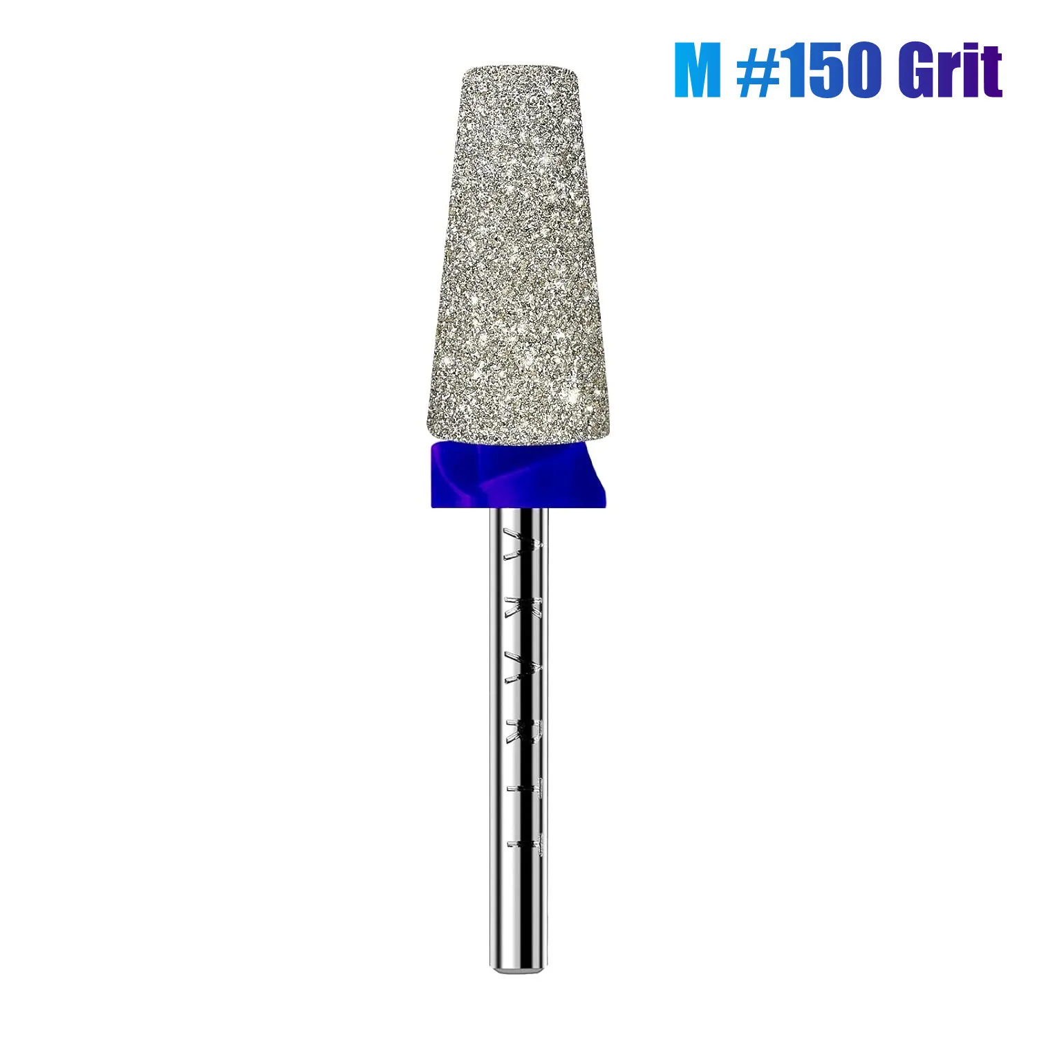 

Makartt Electric Nail Drill Bits Tapered Barrel Carbide Diamond Bit Nail Prep Shaping Cross Teeth Dust-Proof Ring Cuticle Remove