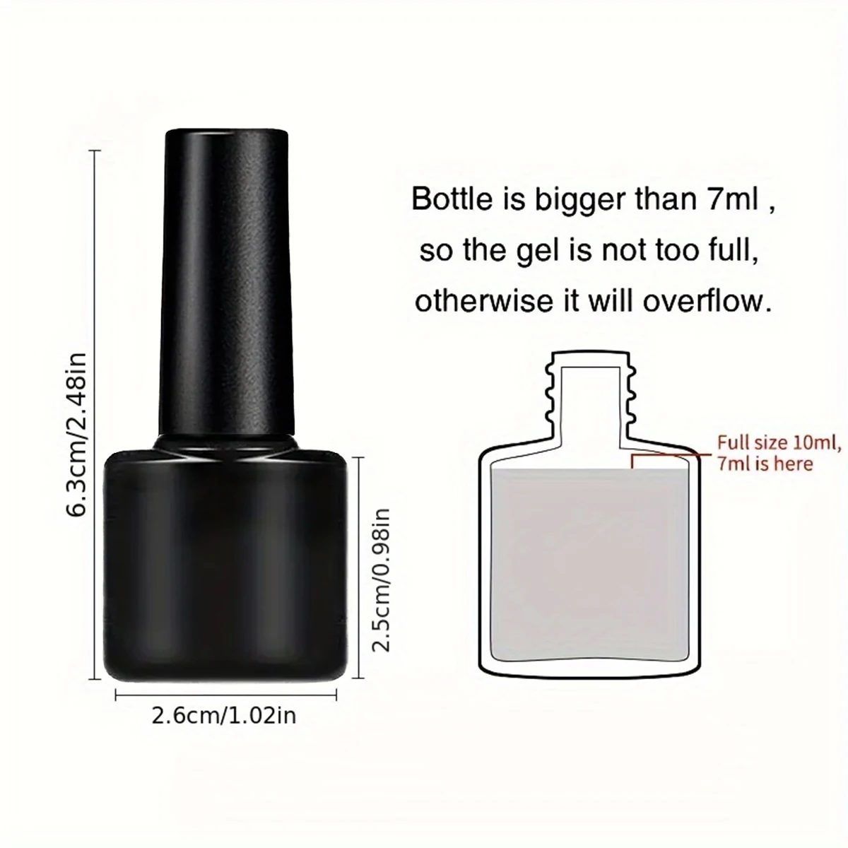 6 uds VOKY 7ML esmalte de uñas en gel de color sólido con polvo chalota para hidratación brillante para decoración de uñas en el hogar o regalos de Año Nuevo