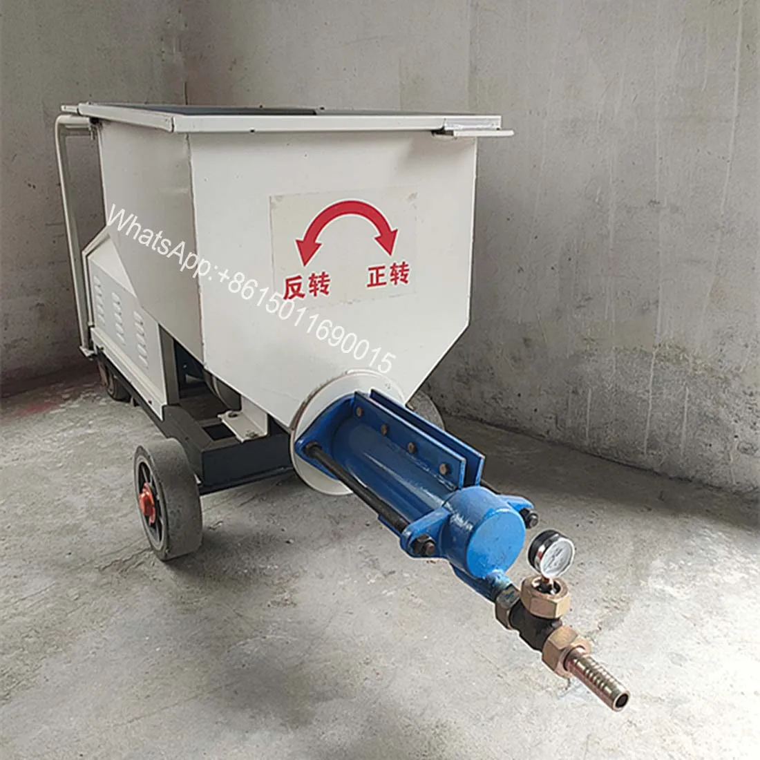 Tunnel Bolt Mortar Conveying Pump Screw Type Cement Slurry Mixing And Grouting Integrated Machine Mortar