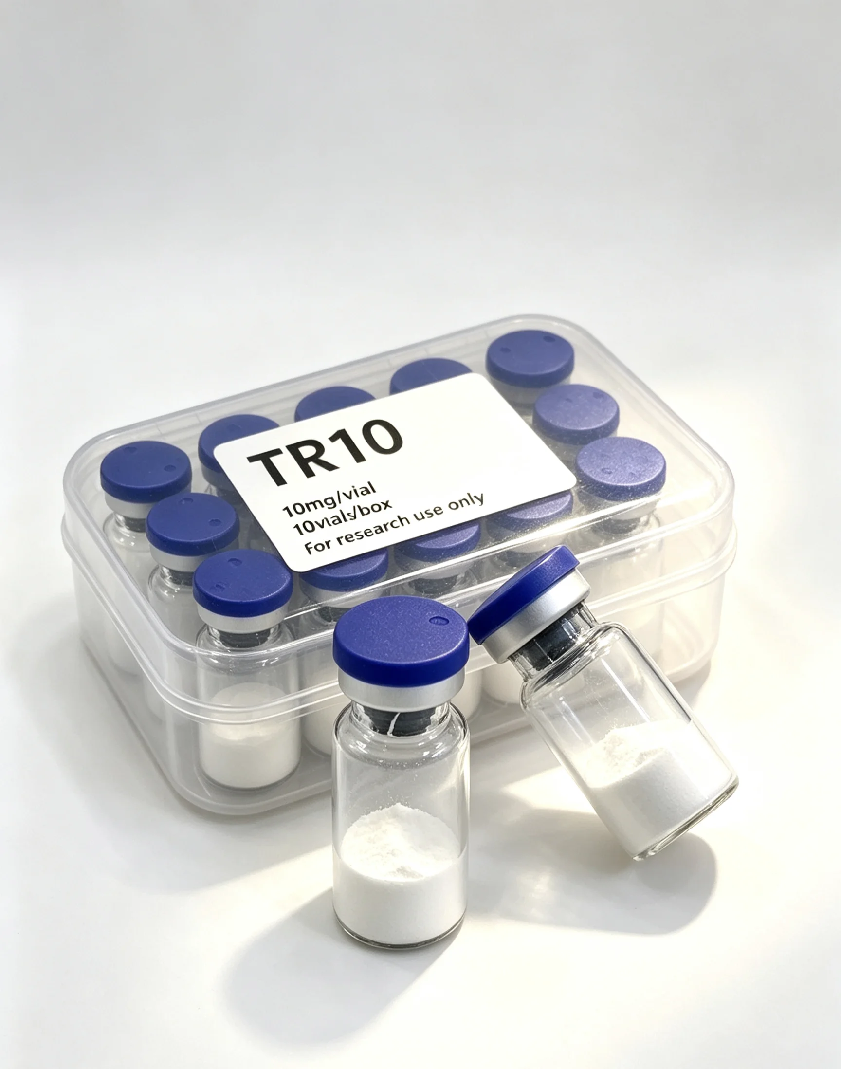 TR Series Freeze-Dried Powder Bottle Set, Moisturizing Facial Essence, Freeze-Dried Powder