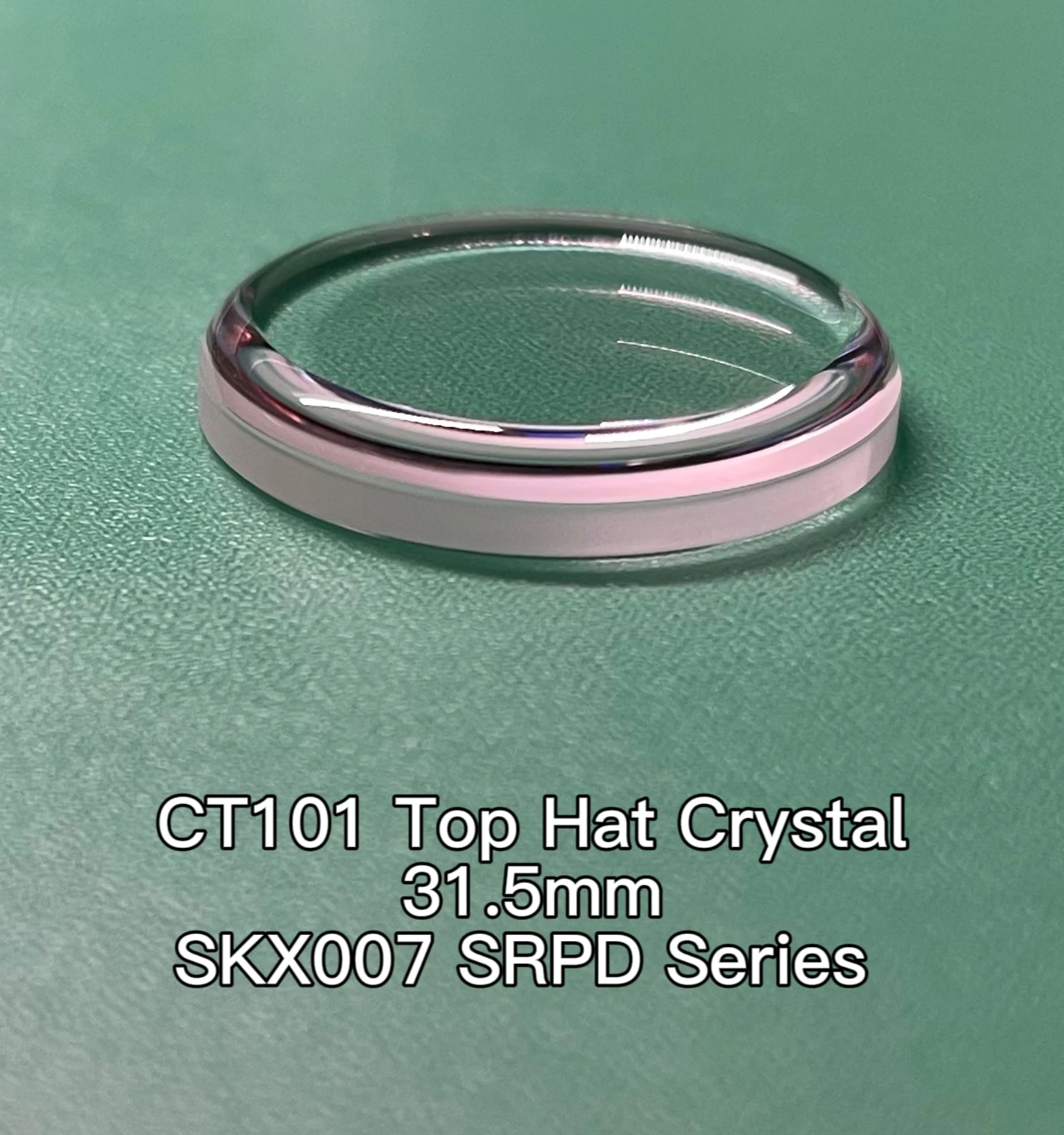 CT101 - Replacement Top Hat Sapphire Watch Glass for SKX007 SRPD
