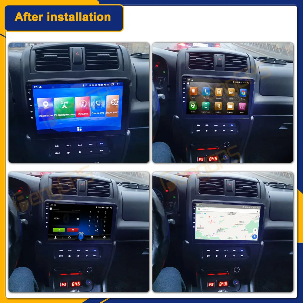 For Great Wall Haval H3 GWM Hover H2 2001-2015 Android Car Radio 2Din Stereo Receiver Autoradio Multimedia Player GPS Navi Head