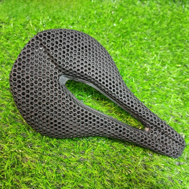 AliExpress BUCKLOS 3D Printed Saddle Carbon Fiber Bike Seat Hollow Ultralight Breathable Mountain Road Bike