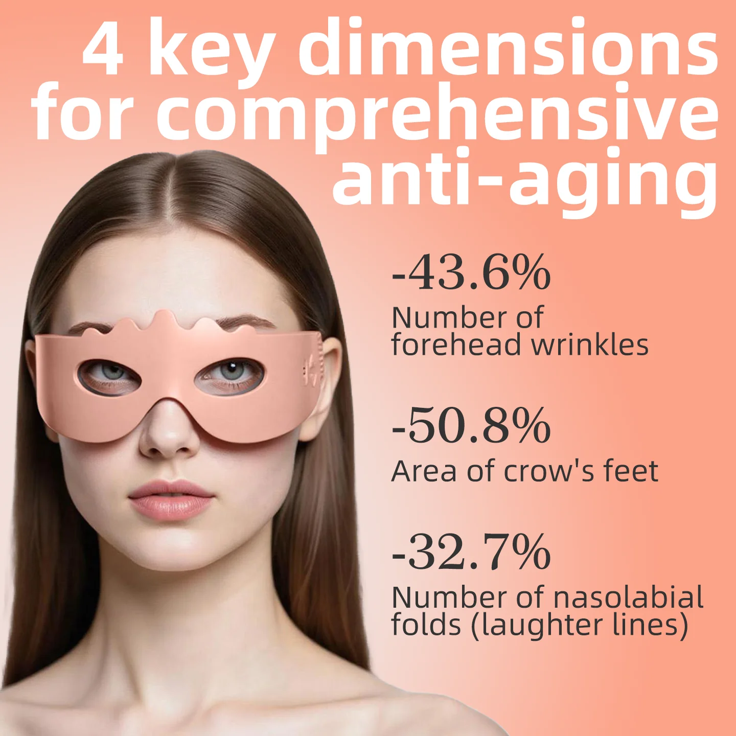 

Маска для глаз красного света для снятия макияжа лица, тонких линий, гусиных ног, мешков для глаз, инструмент для красоты глаз, силиконовая маска для фототерапии