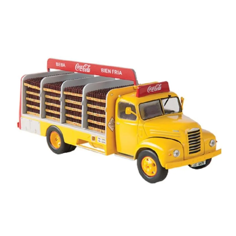 Salvan ReLabels-Camion de livraison de boissons, échelle 1:43, collection l'inventaire moulée sous pression, véhicules et service de livraison sans fascicule, emballage en blister et base d'identification d'origine