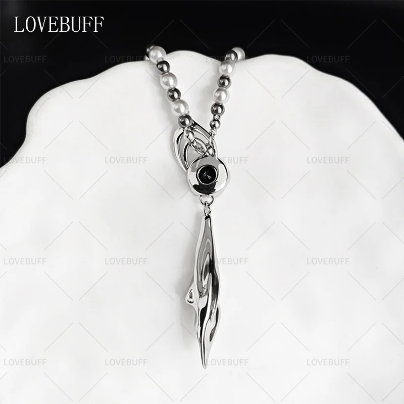 LOVEBUFF LAD Primavera e Flores Caleb Flutuante Floraletter Colar de Contas