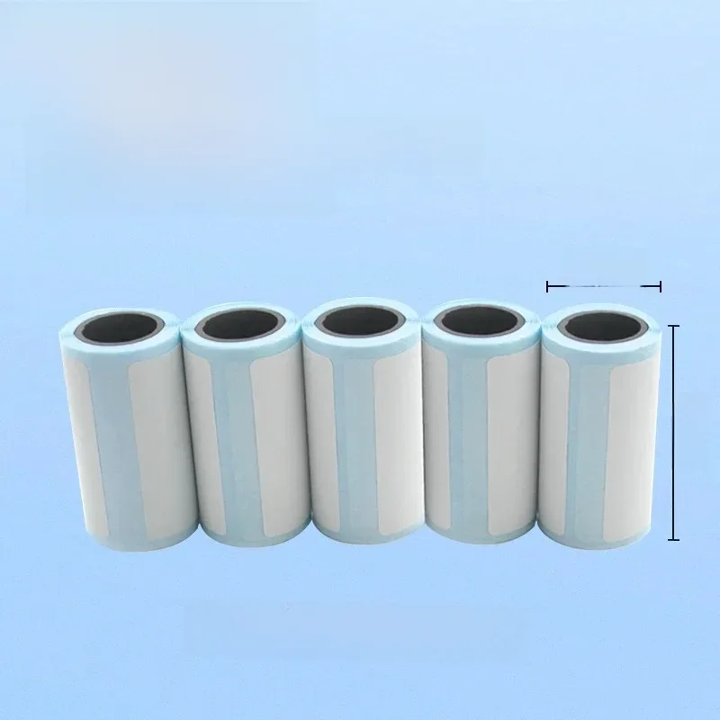 57MM Rolls Thermal Paper Self-adhesive Printing Label Papers Sticker For Pocket Thermal Mini Printer Kids Camera Photo Print