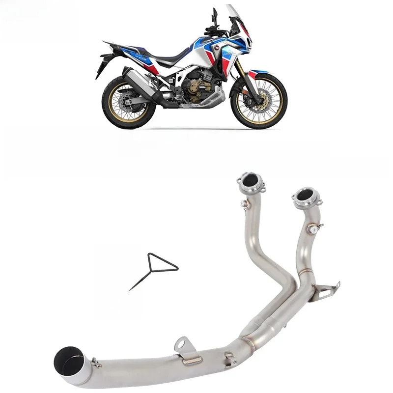 Slip Op Voor Honda CRF1100L Africa Twin Adventure 1100 CRF1100 2020-2025 Motorfiets Uitlaatsysteem Escape 51 Mm Front link Pijp - afbeelding 2