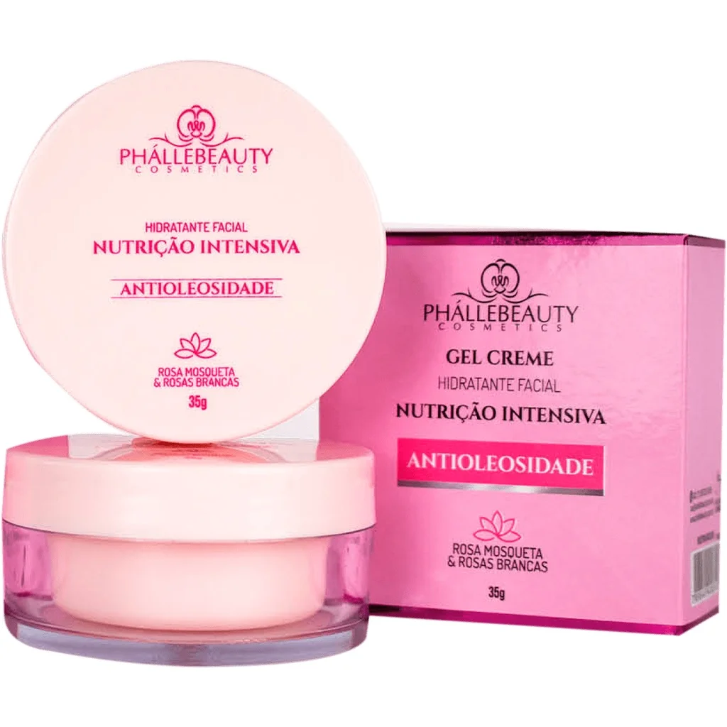 Hidratante Facial em Gel Antioleosidade 35g Phállebeauty