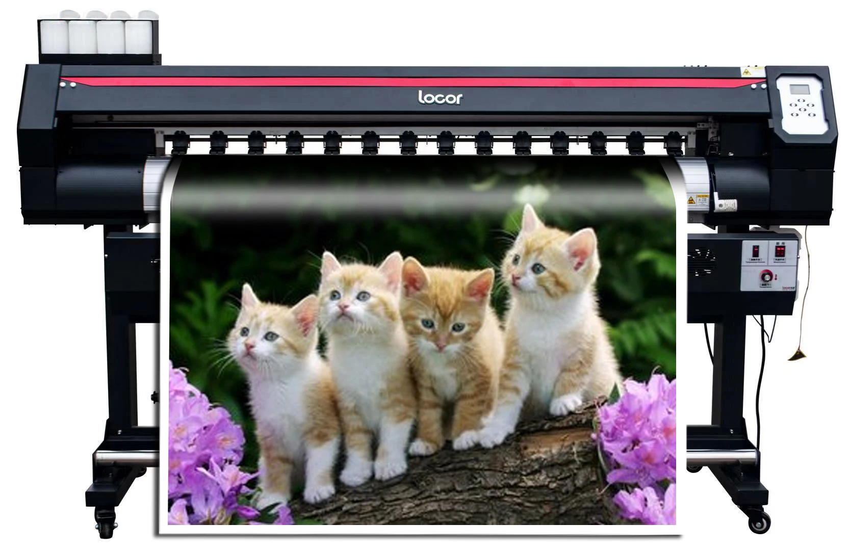 inkjet printer for suppliers eco solvent sublimation printer sticker printing machine