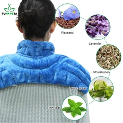 Moist Microwave Neck Heating Pad Warm Compress Pack Microwaveable Heat Pad For Back Pain Home-appliance Heat massage bag