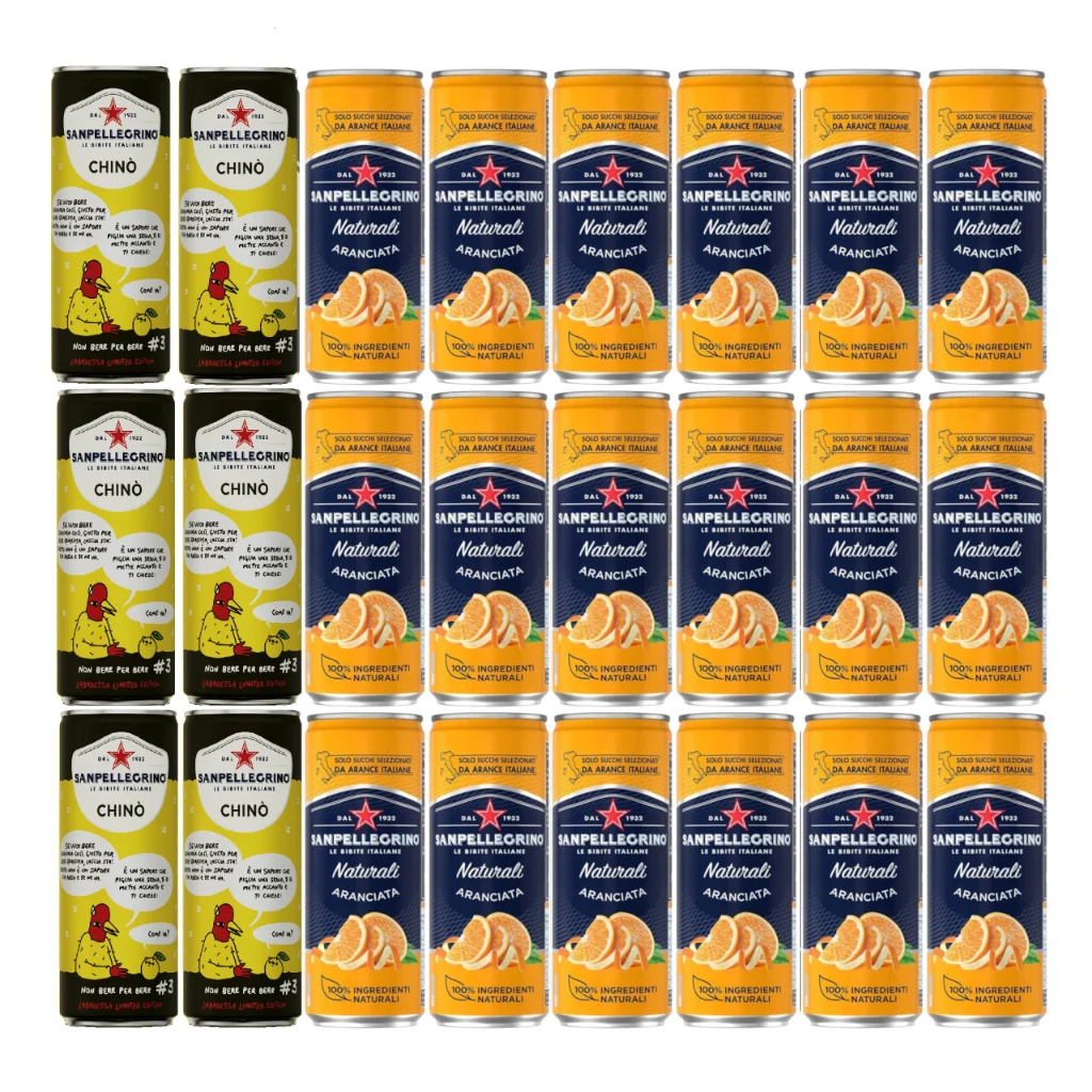 Napój gazowany SAN PELLEGRINO Cytrusy Aranciata Chino 24x 330 ml