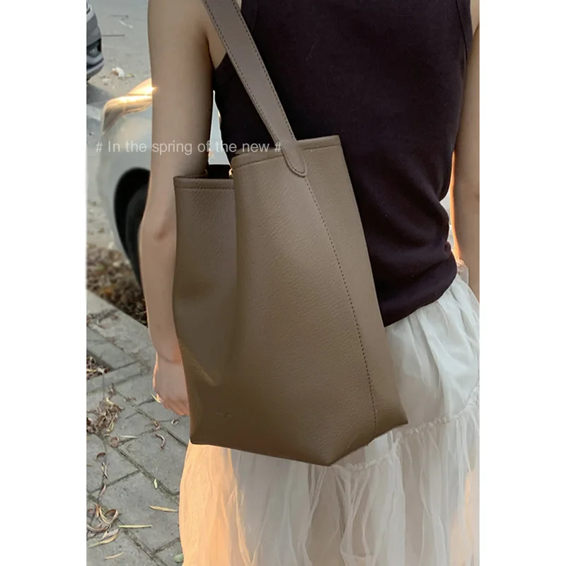 

Bucket Sac Shoulder Bags Ladies Shipping Free The Tote New Handbag Sale High Quality Women City Bag Wide Shoulder Strap Underarm