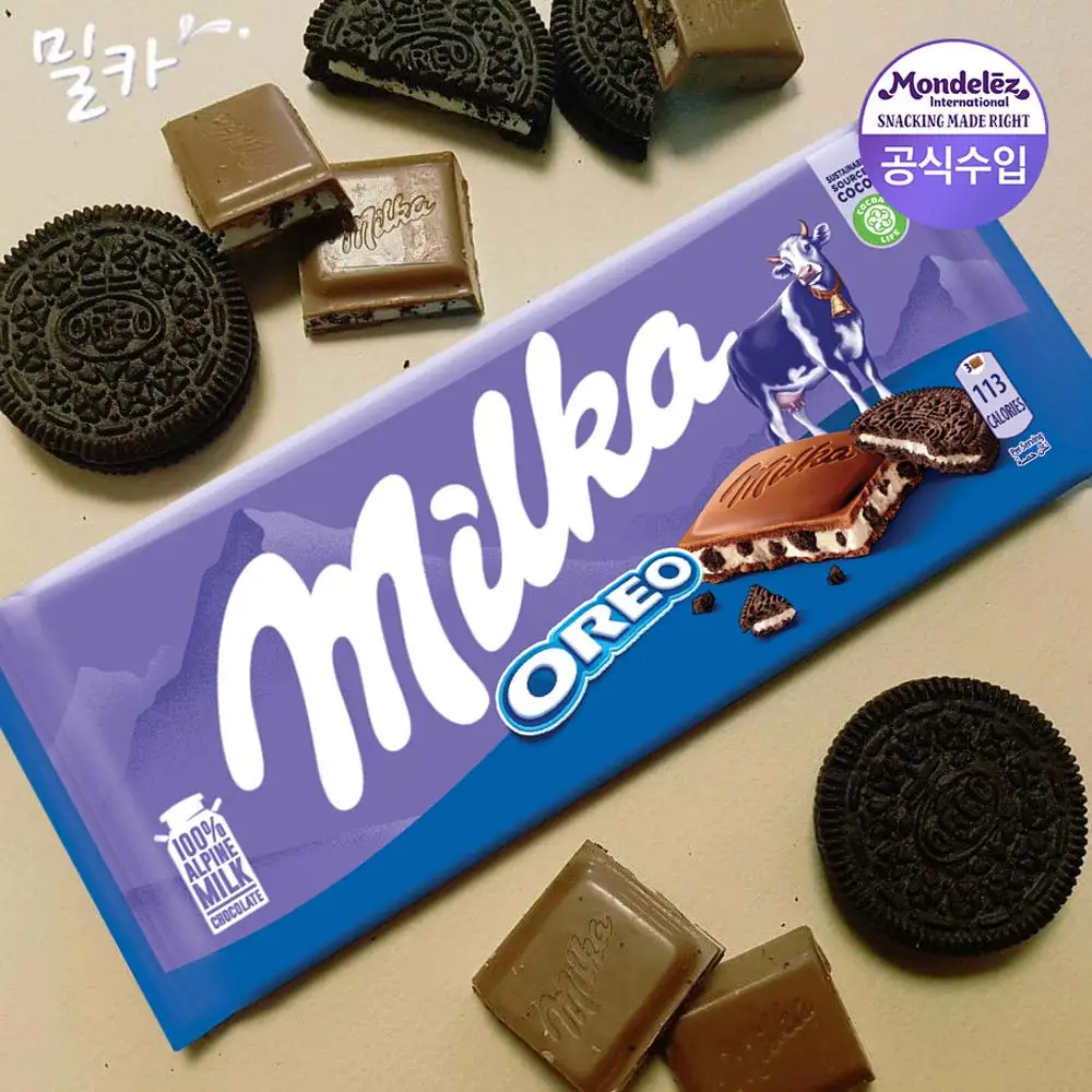 Milka chocolate 100g x 6 (Oreo)