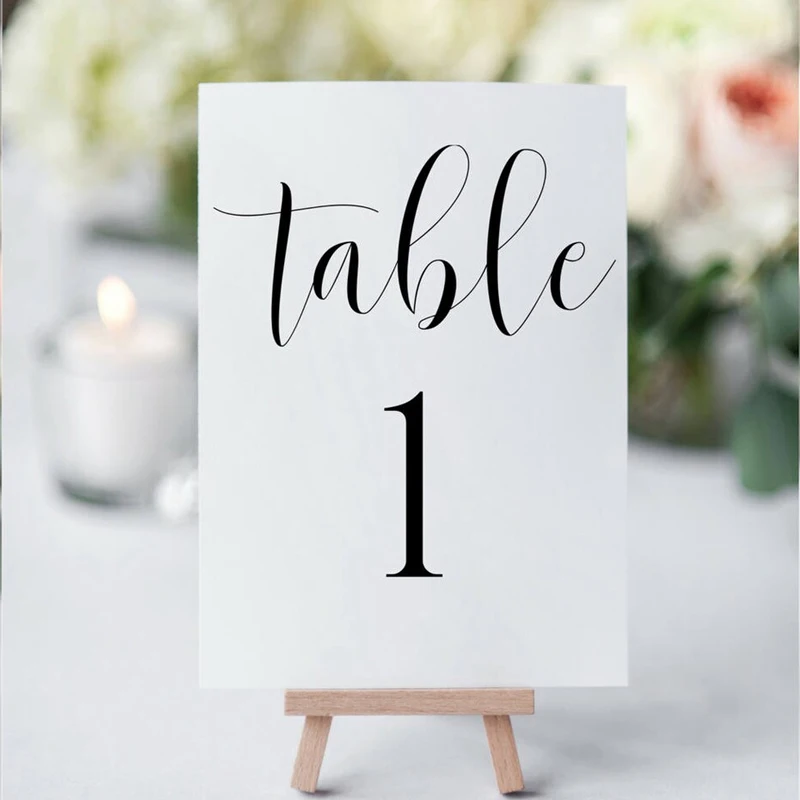 Rustic Table Numbers,Wedding Table Numbers,Table Numbers Wedding,Table Number Cards,Wedding Table Decor with Easel