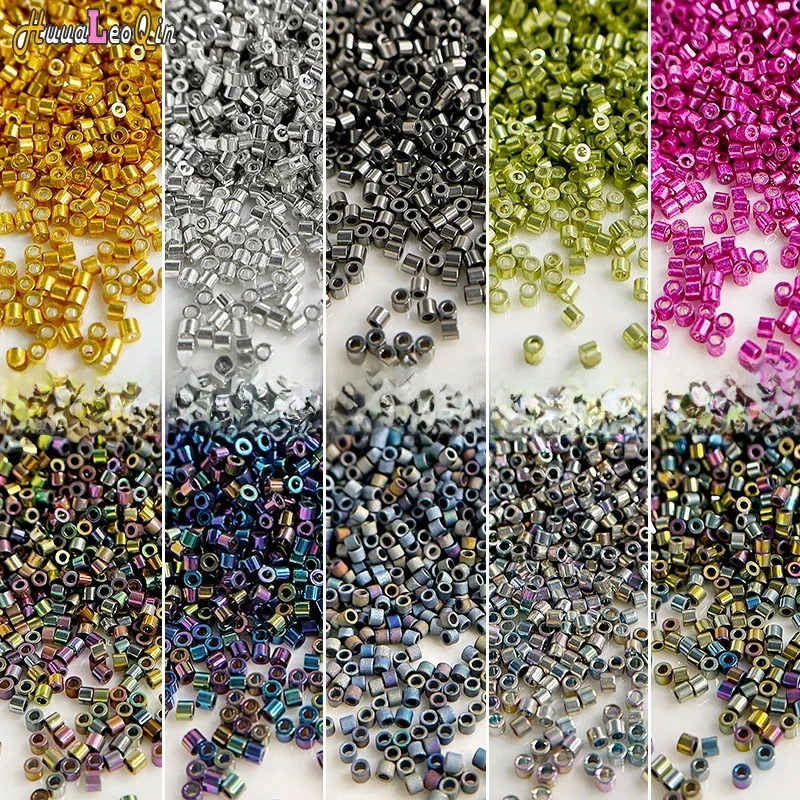 Nowy DB 1.3*1.6mm MKY metaliczny kolor brązu koraliki szklane 11/0 japonia luźne koraliki dystansowe do tworzenia biżuterii DIY akcesoria do szycia — zdjęcie 2
