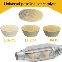 Universal  Gasoline car ceramic ellipse catalyst euro 3 4 5 6  Exhaust systems  Ceramic  honeycomb catalytic converter