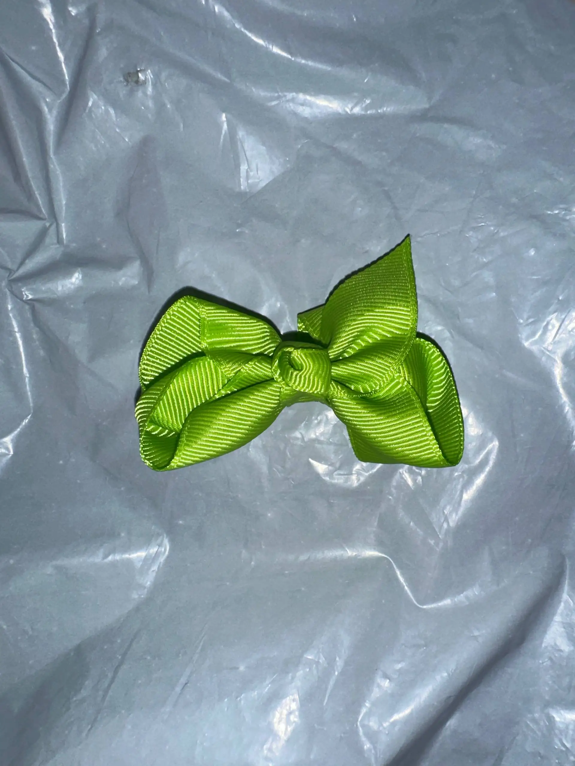 1pcs Solid Color Hair Bows with Clip for Baby Girls Boutique Plain Knot Ribbon Bowknot Hairpin Headwear Kids Hair Accessories photo review