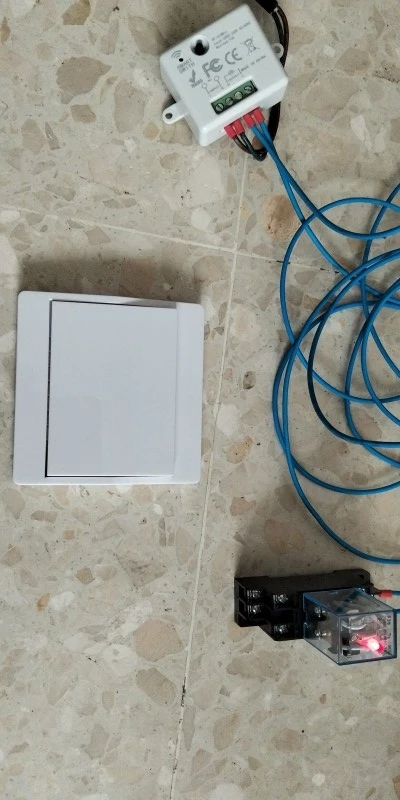 Mini 433MHz Smart Light Switch,50m Self Powered Wireless Wall Switch No Need Battery,110V 220V Mini RF Module,for Home Appliance photo review