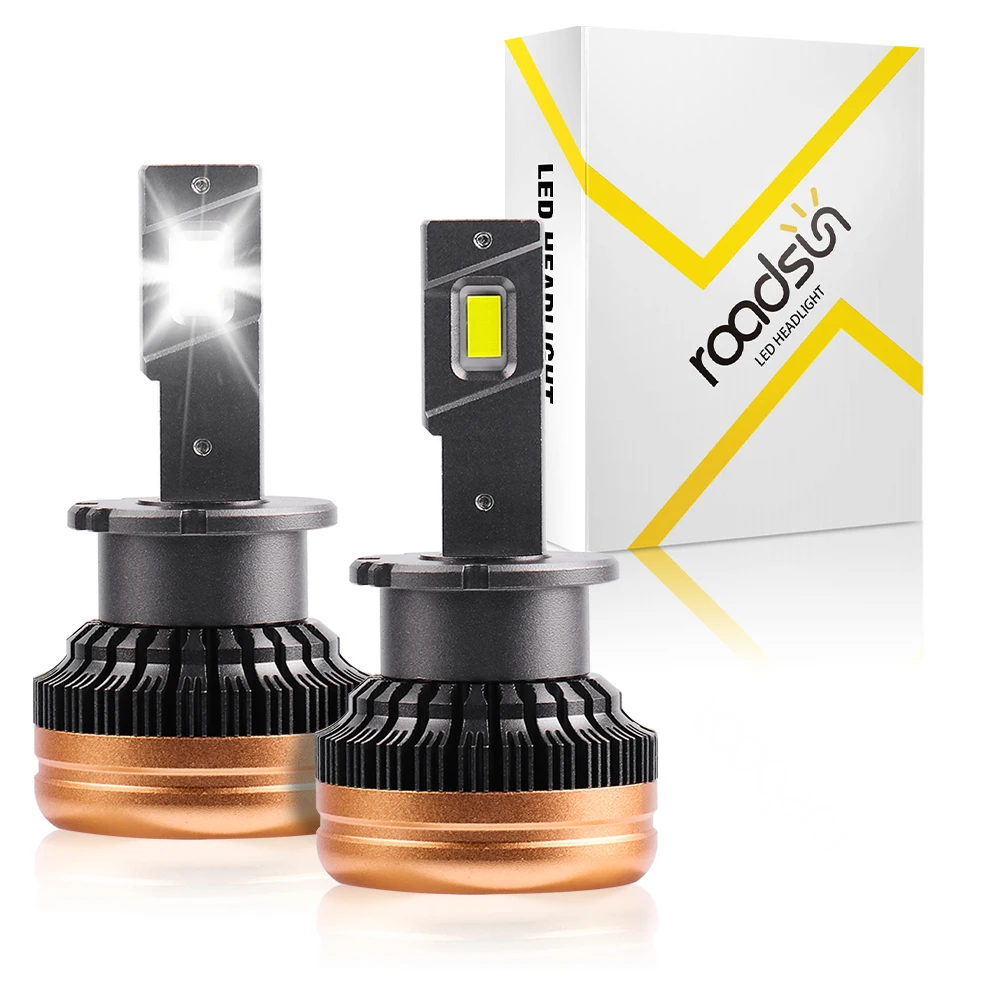 2PCS D4S/D4 Led Hea…