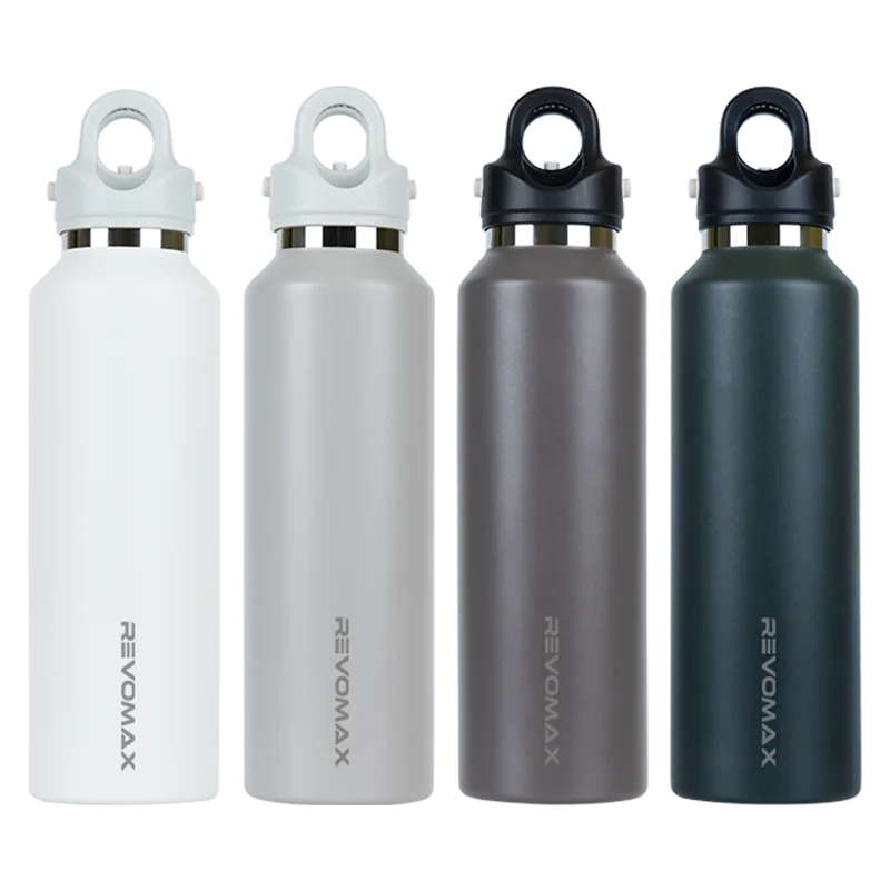 REVOMAX-Double Wall Vacuum Flask, Outdoor Sport Water Bottle, Stainless Steel Cup, Cycling Thermal Mug, 592ML, 316L