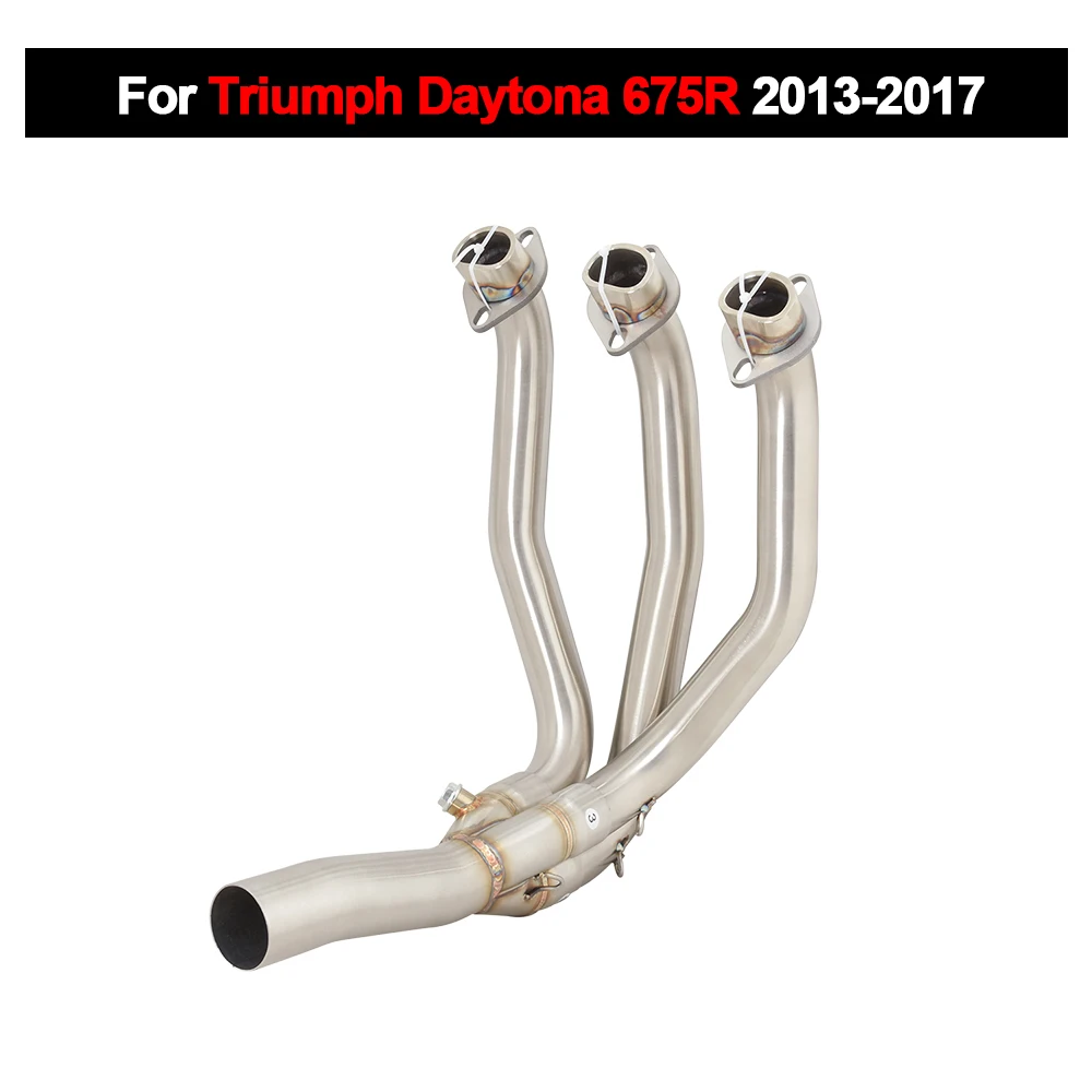 

For Triumph Daytona 675R 2013-2017 Full System Motorcycle Exhaust Espace Header Pipe Muffler Tube Tips Stainless Steel