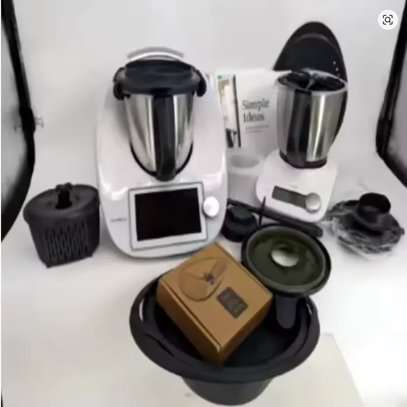 مجموعة كاملة من Vorwerk Thermomix TM6 - نظام معالجة الطعام الكل في واحد