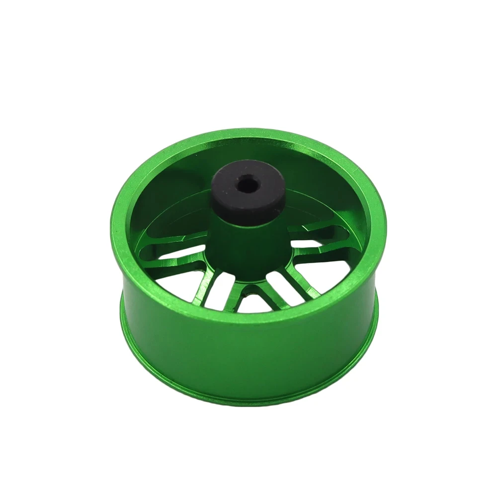 4 ชิ้น Tamiya สีล้ออลูมิเนียม Hub MINI 4WD เส้นผ่านศูนย์กลางปานกลางน้ําหนักเบาล้อโฮมเมดอุปกรณ์เสริม