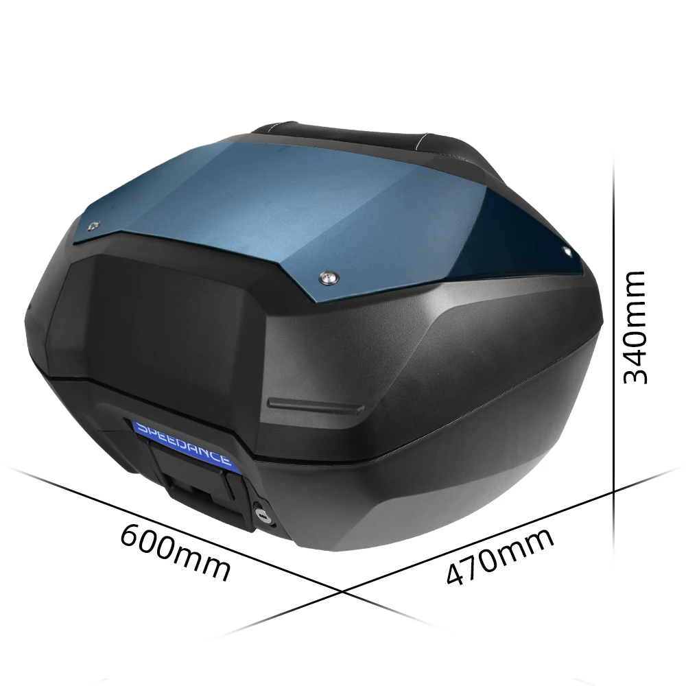 SPD 50L Large-Capacity Motorcycle Top case Luggage Box-Durable Dustproof Motorcycle Tail Boxes Motorbike Trunk for Honda NSS750