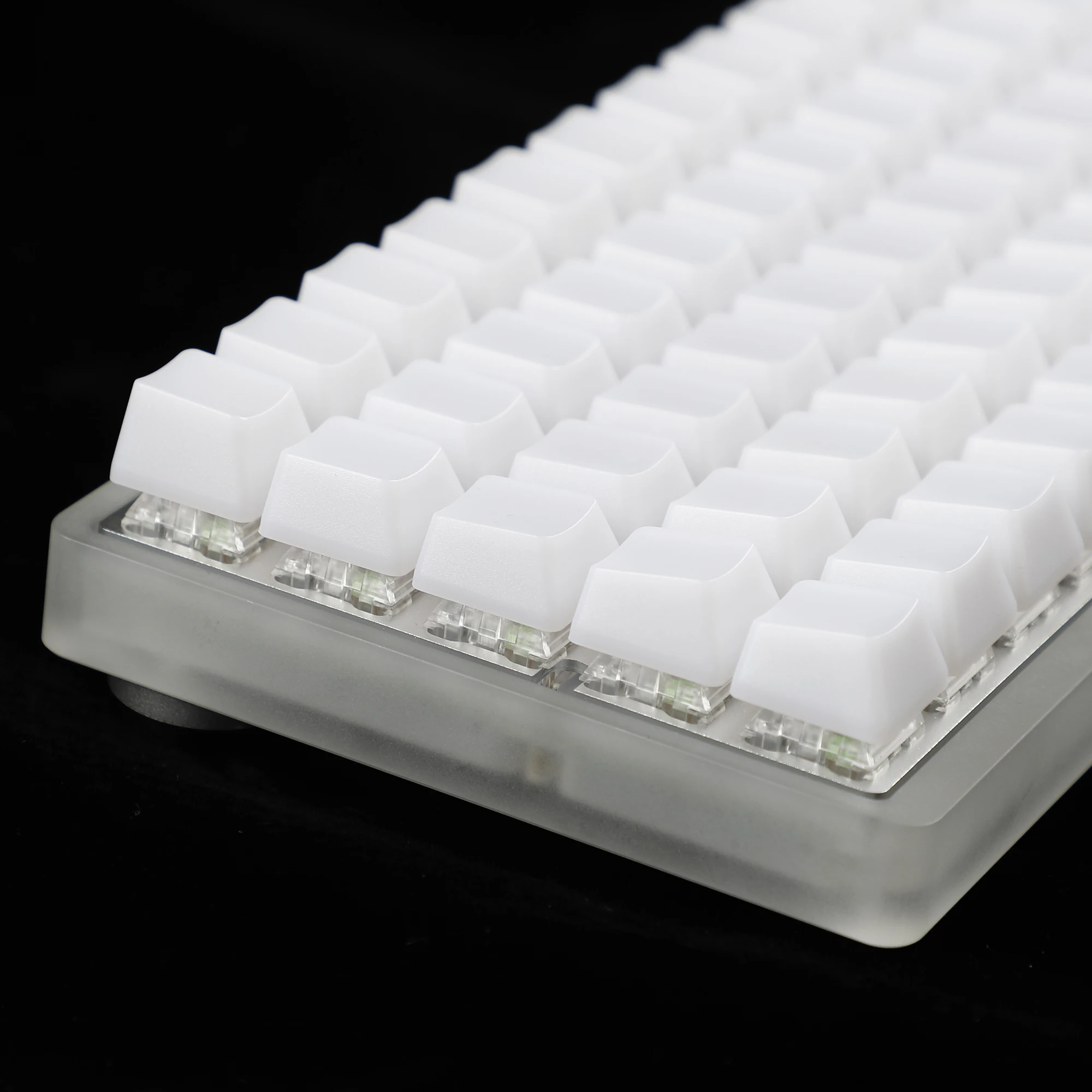 Idobao x YMDK 75 Keys Ortholinear Layout VIA Acrylic Case Plate hot-swappable Hot Swap RGB PCB Full Keyboard