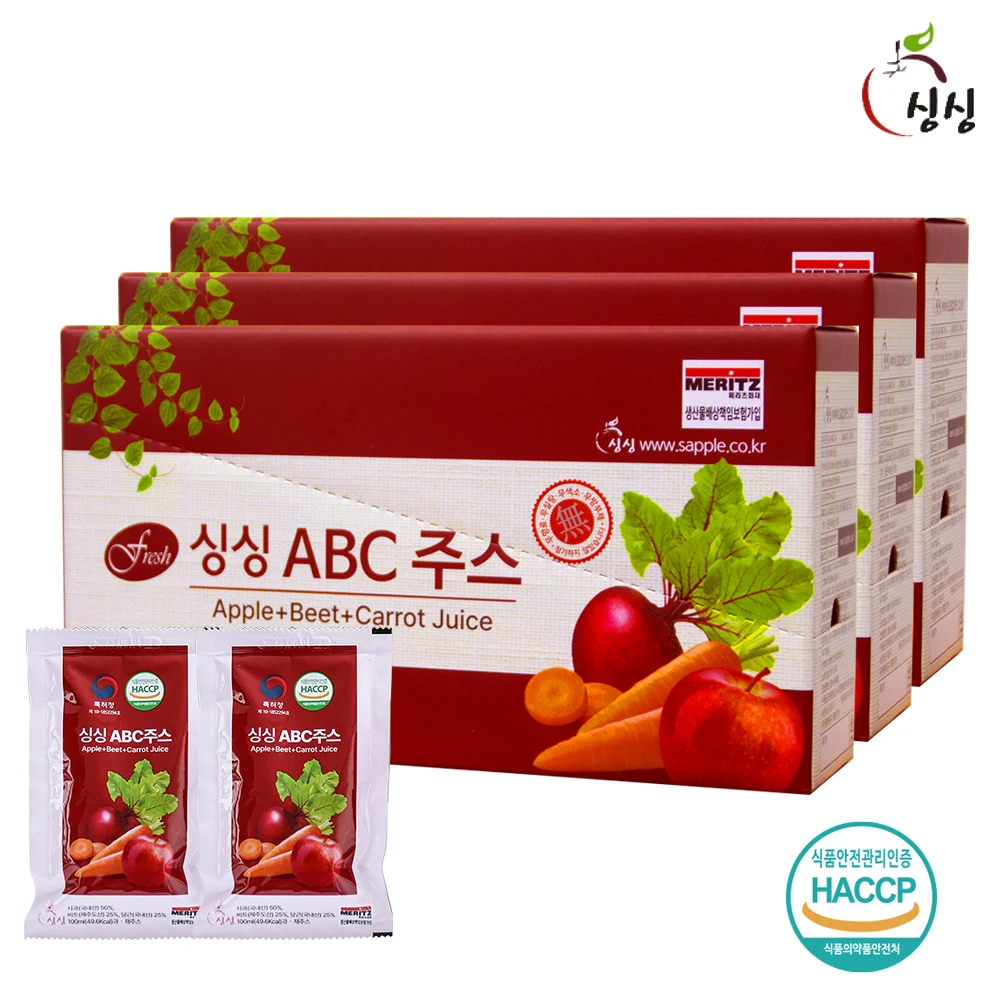 Xingxing ABC juice 100ml x 60 4 (3 boxes)