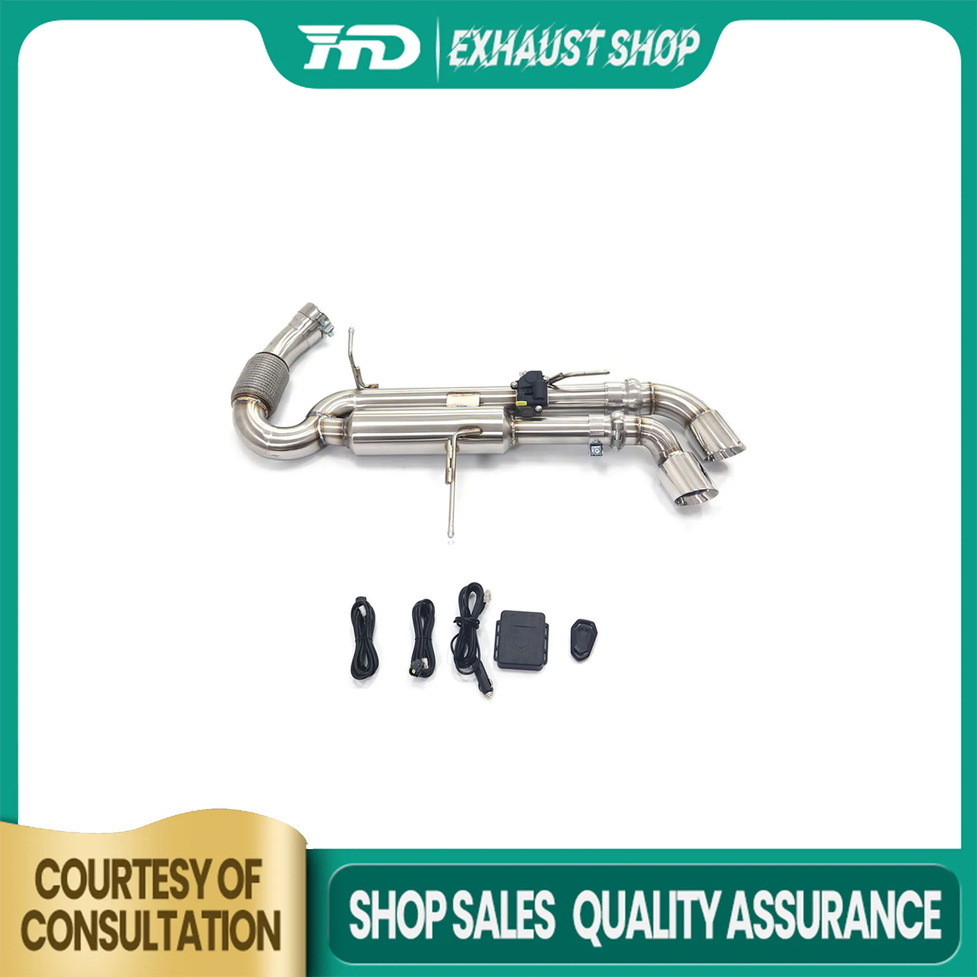 

HMD Exhaust Systems For BMW i8 1.5T Stainless Steel Performance Catback Muffler Valve Car Accessories