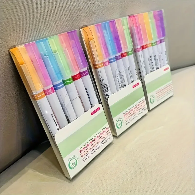 3 مجموعات مكونة من 18 قلم كونتور، مصممة خصيصًا لمنحنيات الزهور، مناسبة للرسم والخريط التخطيطي للمحتوى وإنشاء الرسوم البيانية #1