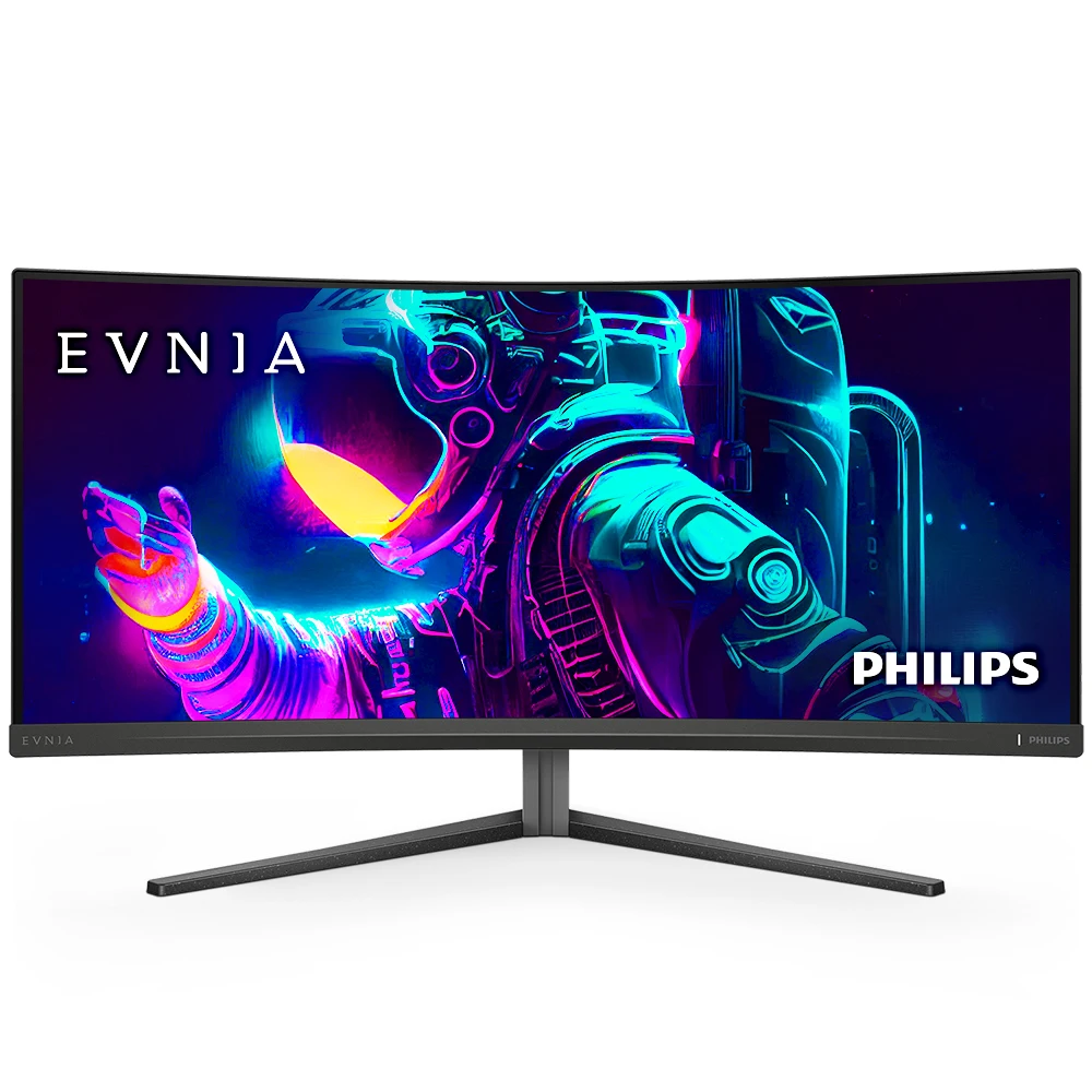 Philips Ebnia 34M2C5500 WQHD WQHD 180 Presink HDR 400 Gaming 34 Inch Monitor