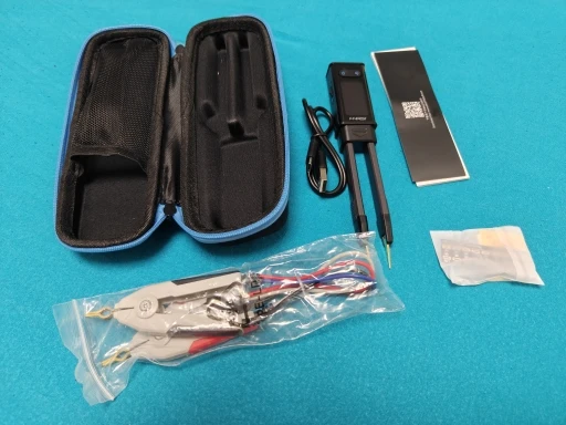 Customer photo for Circuit Lens LCR Component Tweezers – FNIRSI LCR-ST2 — Gearfinch