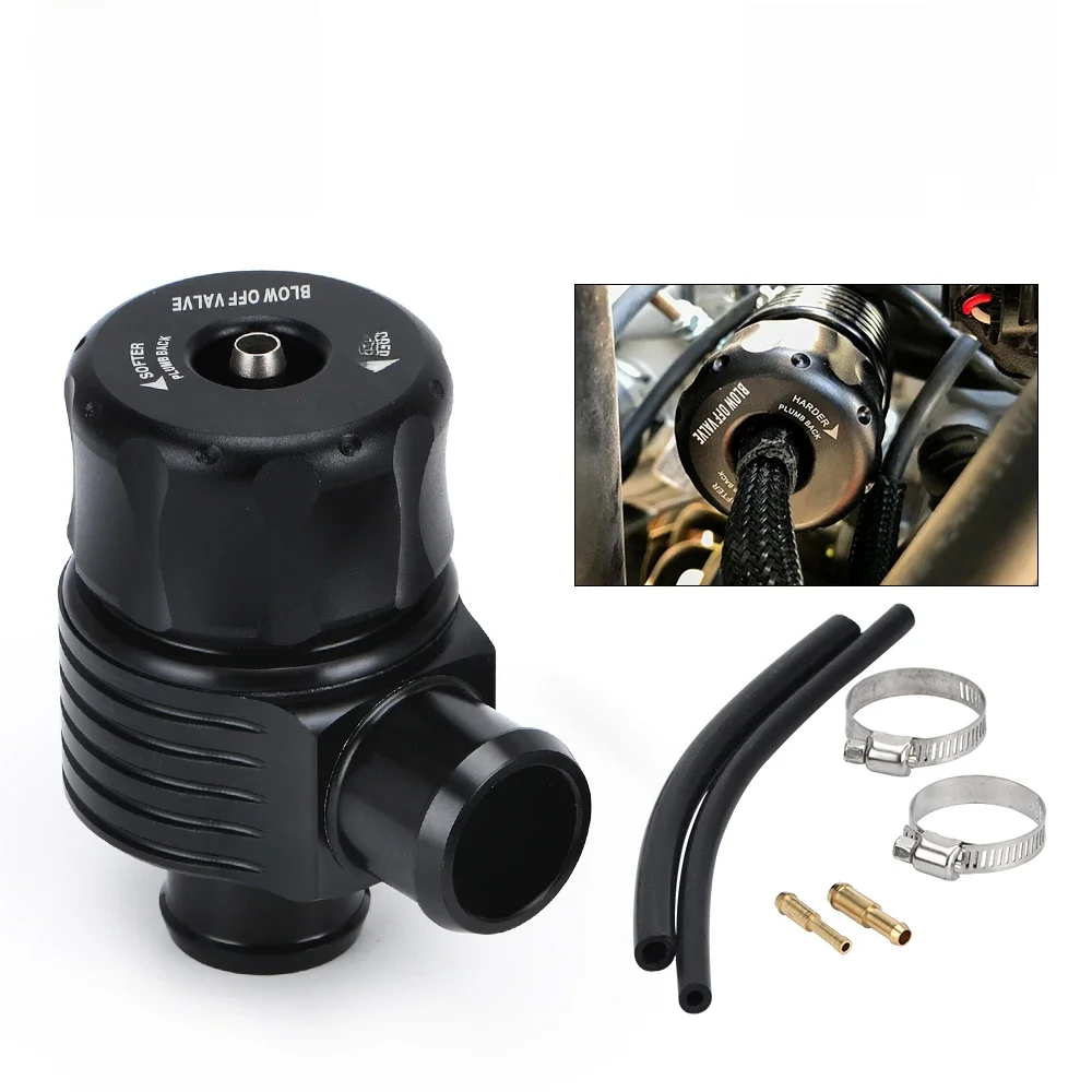 Déviateur turbo universel 1.8T, soupape de soufflage 25mm en aluminium pour AUDI A3 S3 A4 horizon A8 S4 TT 1.8 20v turbo 5742BK