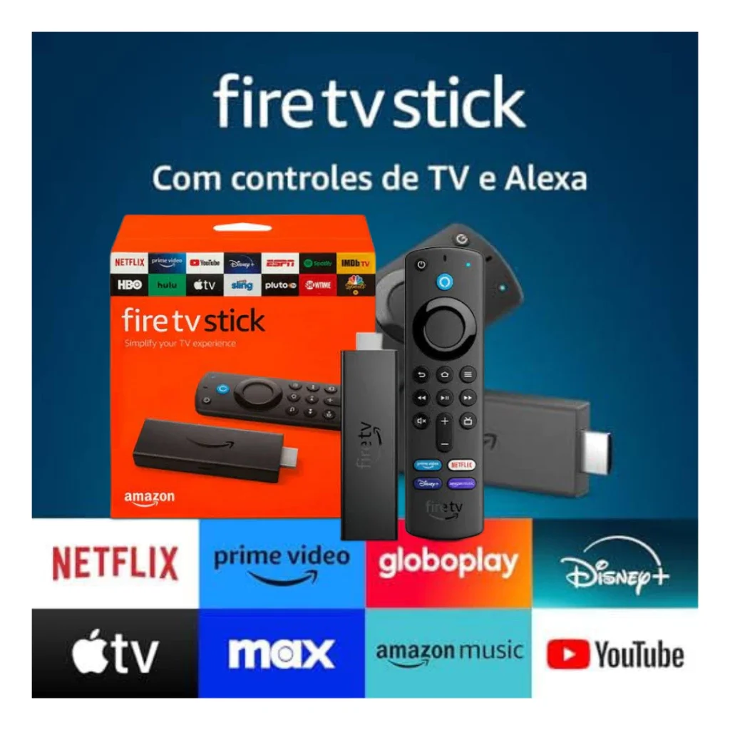جهاز Amazon Fire Tv Stick مع Alexa 3rd Generation Full HD 1080p 8GB أصلي #2