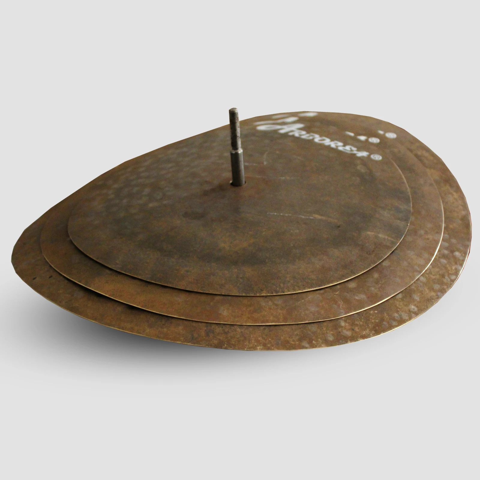 Professional B20 Alloy Stack Cymbals – Effect Cymbal Set for Drum Kit, Hand Hammered, Free 6