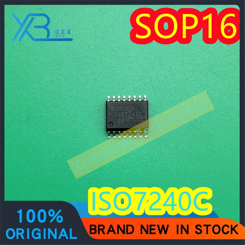 

(4/20pieces) ISO7240CDWR Parts Marking ISO7240C ISO7240 SMD SOP16 Four-channel digital isolator New original electronics