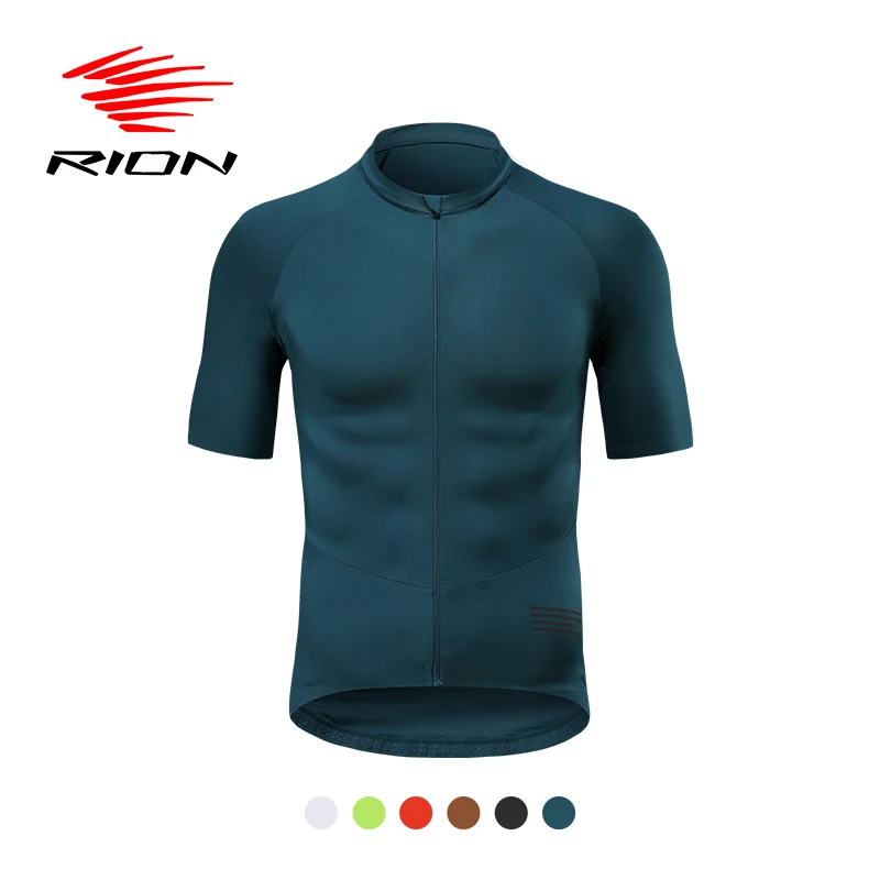 

RION Cycling Downhill Jersey Men's MTB Shirts Maillot Ciclismo Bike Clothing Summer Motorcross T Shirt Bicycle Clothes Bicycle