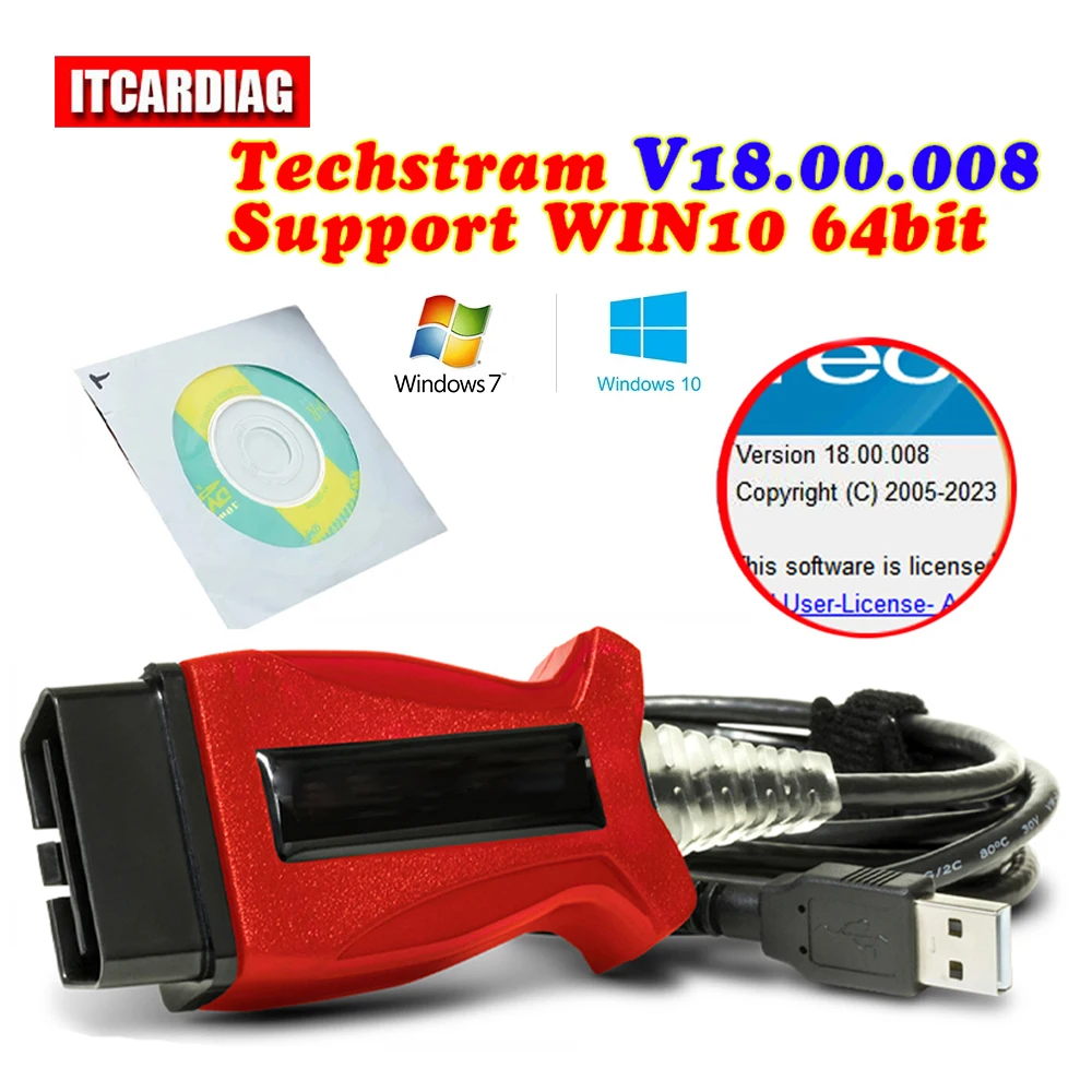 

V160 JLR Pro for Toyota TIS Techstream 18.00.008 for Volvo 2014D OBD2 Scanner Cable Support JLR V160 SDD PRO Car Diagnostic Tool