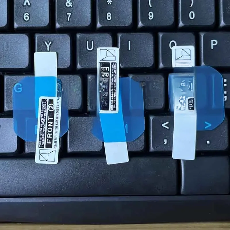 Protecteur d'écran Nano TPU transparent, 3 pièces, pour F-108 F105 B640 B650 F-91W AE-1200 A159 A168 W217 218, Film antidéflagrant