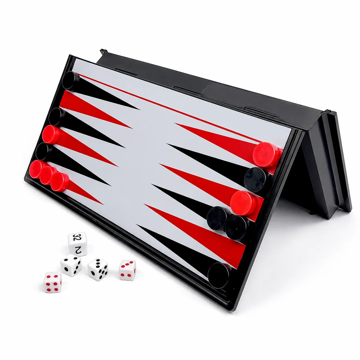 19.1x19.7 ซม. ชุดแบ็คแกมมอนแม่ - Board Game Vantage บทวิจารณ์และราคา