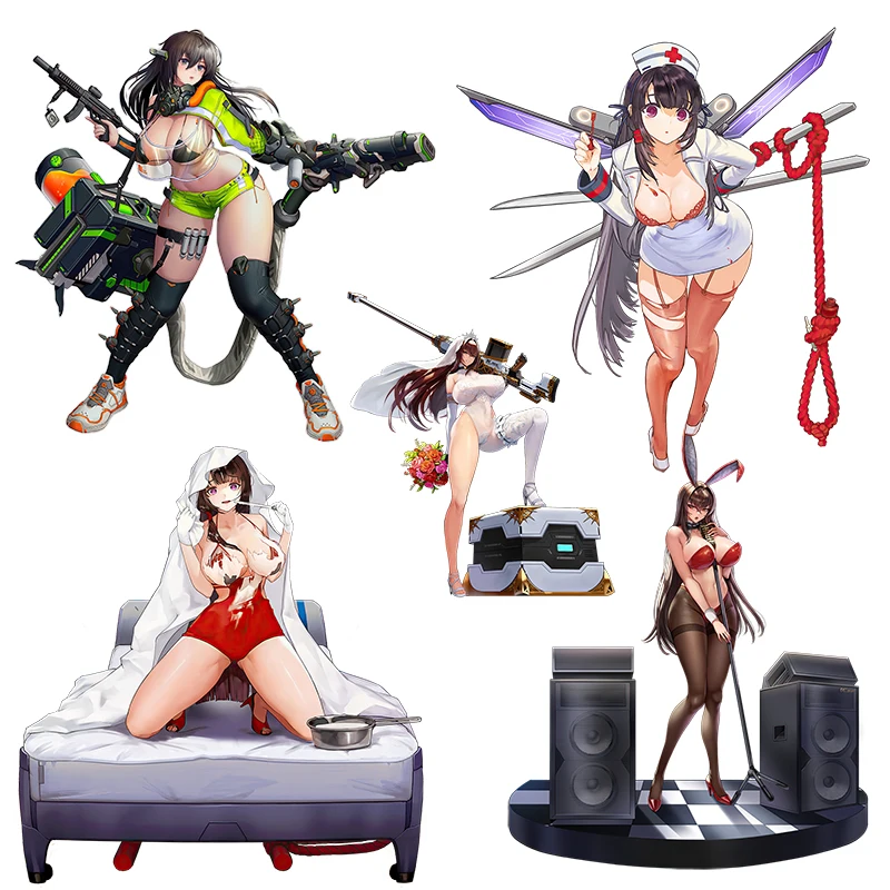 Three Ratels CK372 Last Origin Schaar  Liz. Hot Anime waterproof car sticker home decoration decals Self pasting