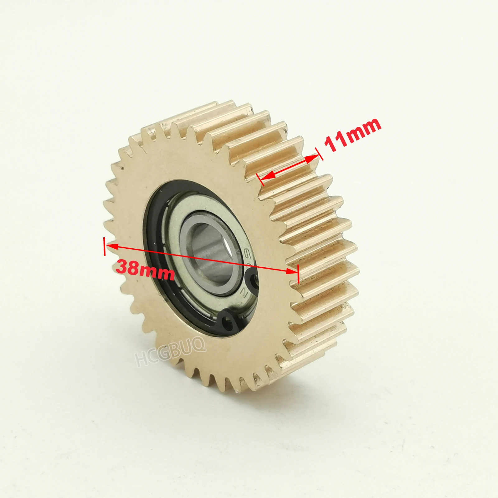 36Teeth 38x11mm E-bike Gears With 8mm Bearings Copper Wheel Hub Motor Planetary Gears For Bafang Motor E-bike Accessories