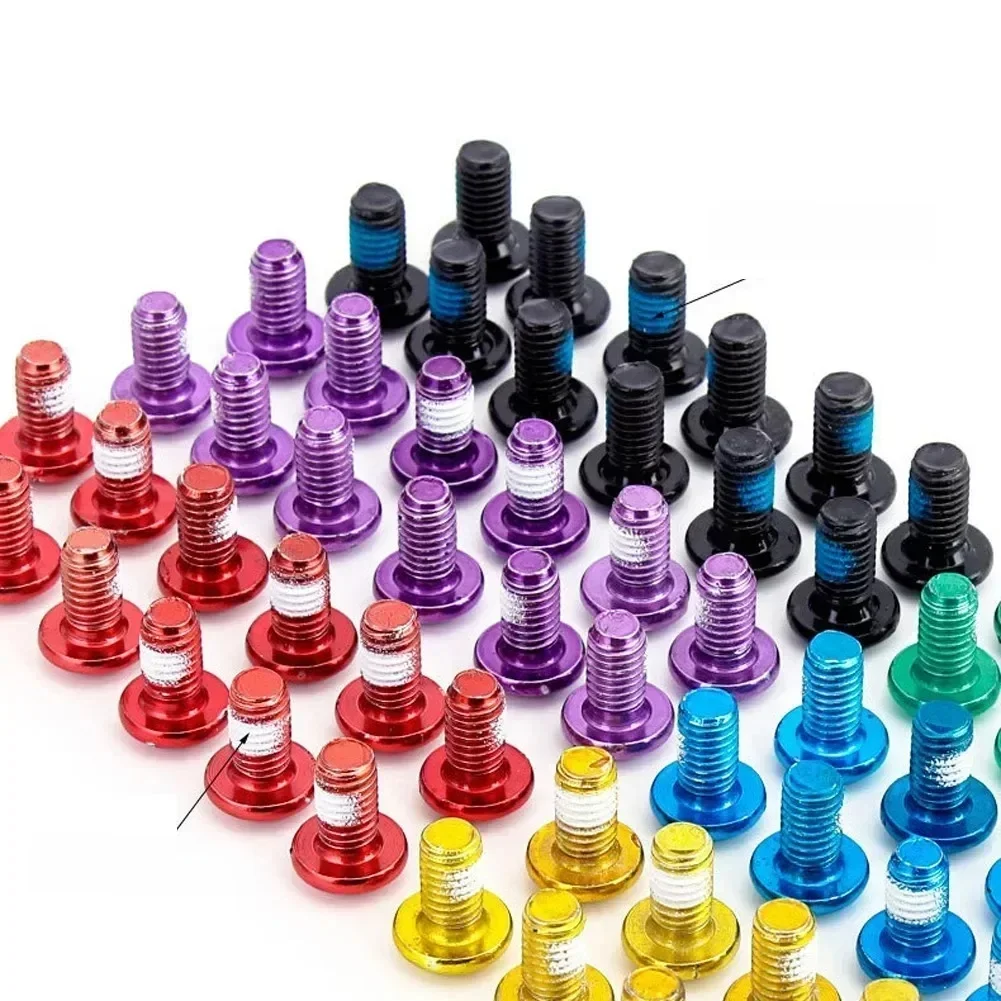 AliExpress TOOPRE 12pcs Bicycle M5x9mm Disk Brake Color Non-slip Screw For ROTOR Bolts Steel T25 Bike Bicycle Brakes Disc Screws Bike Accessory