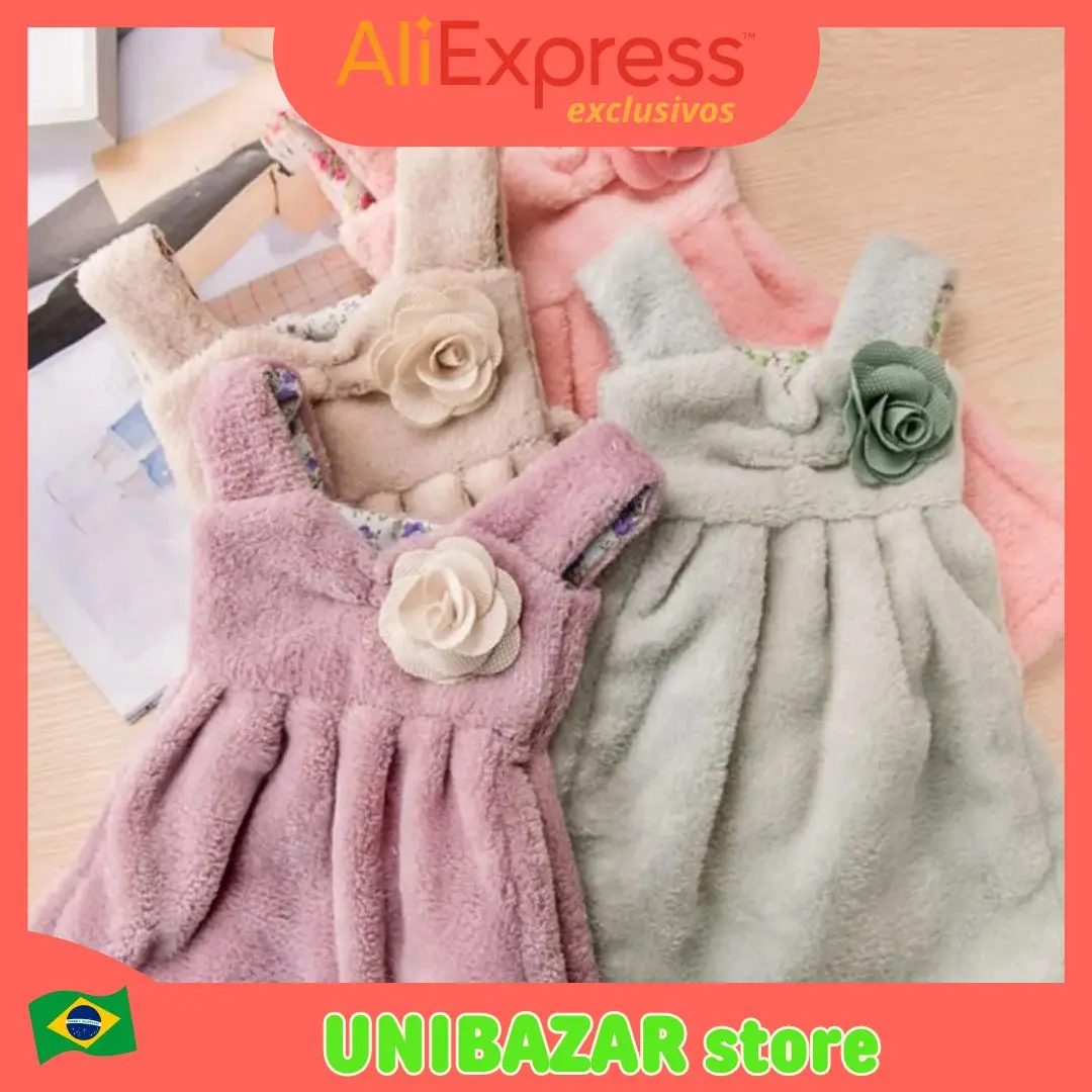 Microfiber Bowknot Hand Towels for Kitchen and Bathroom, Absorbent Cleaning Cloths, Terry Towel, Soft, Quick Dry, Coral Velve